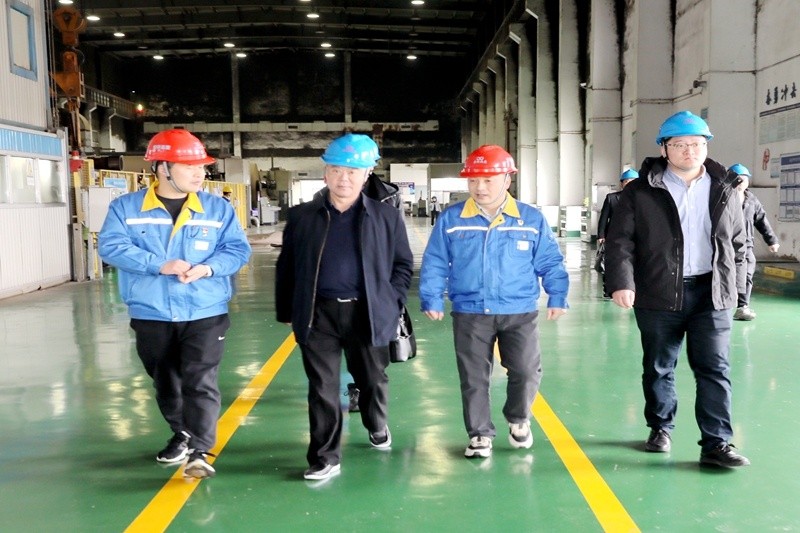 2024年 1月30日，浙江省经信厅机关党委二级巡视员孙自强莅临澳门太阳成城开展岁末年初安全生产督导