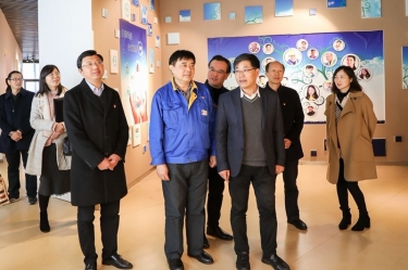 浙江省民政厅领导到澳门太阳成城开展“三服务”活动