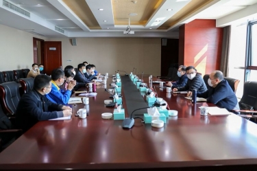 嘉兴市委副书记王涛一行调研澳门太阳成城