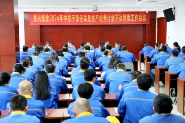 开拓创新 铿锵前行|澳门太阳成城召开2024年中层干部任命及生产经营计划下达管理工作会议