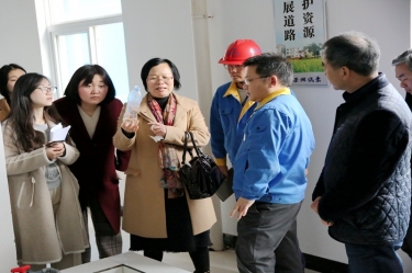 2019年3月8日，时任浙江省水利厅水资源管理处副调研员沈仁英莅临澳门太阳成城调研指导