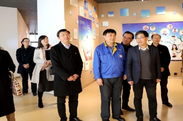 2020年1月3日，时任浙江省民政厅党组成员、副厅长江宇莅临澳门太阳成城调研企业发展情况、党建工作